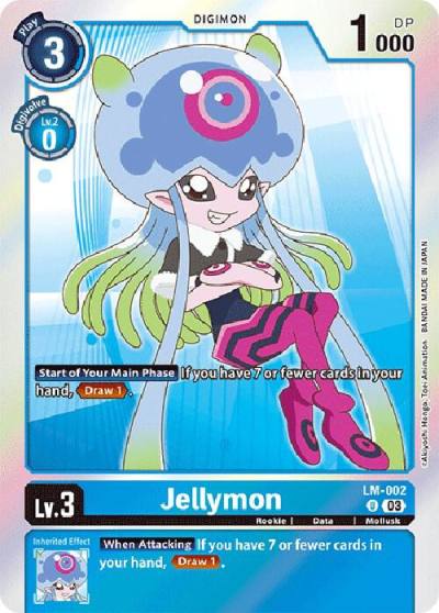 Jellymon English Exclusive LM-002 U Exceed Apocalypse Digimon card