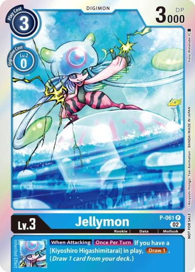Jellymon Winner Pack Royal Knights P-061 P Digimon Promotion Cards Digimon card