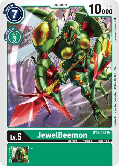 JewelBeemon BT3-053 C Release Special Booster 1.5 Digimon card