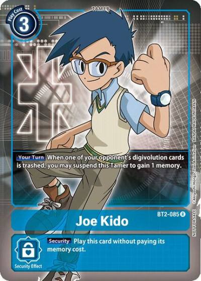 Joe Kido Box Topper BT2-085 R Release Special Booster 1.0 Digimon card