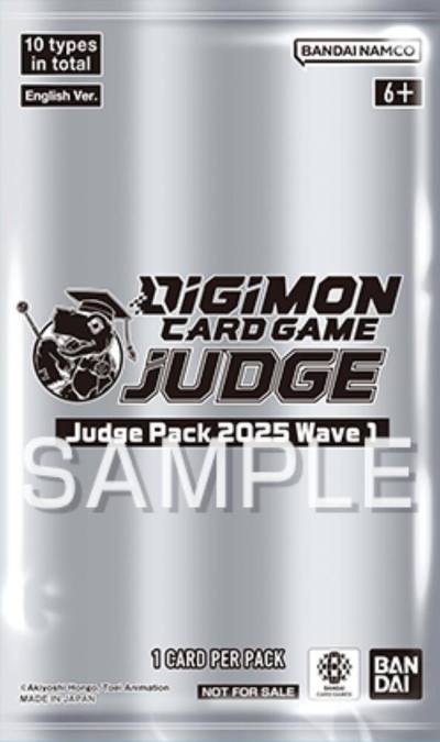 Judge Pack 2025 Wave 1  Digimon Promotion Cards Digimon card