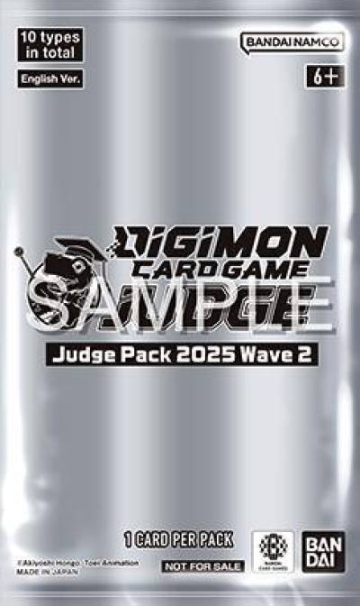 Judge Pack 2025 Wave 2  Digimon Promotion Cards Digimon card