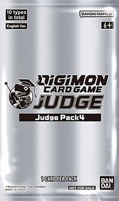Judge Pack 4  Digimon Promotion Cards Digimon card