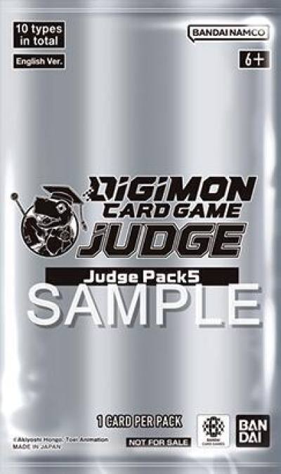 Judge Pack 5  Digimon Promotion Cards Digimon card