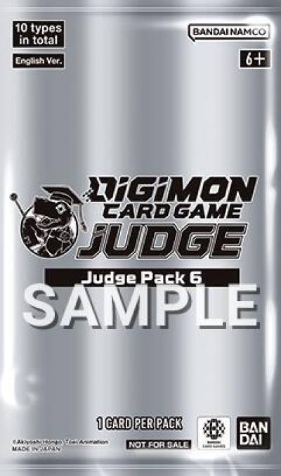 Judge Pack 6  Digimon Promotion Cards Digimon card