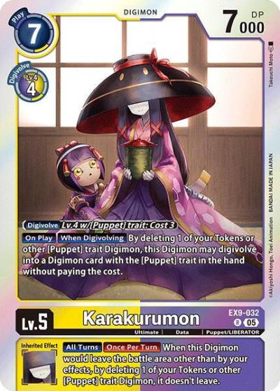 Karakurumon EX9-032 R Versus Monsters Digimon card