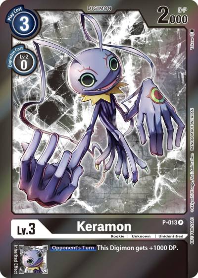 Keramon Event Pack 3 P-013 P Digimon Promotion Cards Digimon card