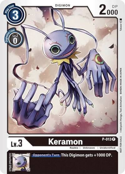 Keramon P-013 P Digimon Promotion Cards Digimon card