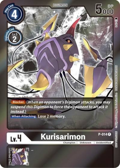 Kurisarimon Event Pack 3 P-014 P Digimon Promotion Cards Digimon card