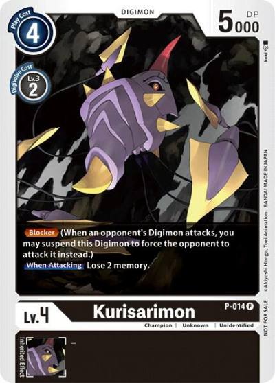 Kurisarimon P-014 P Digimon Promotion Cards Digimon card