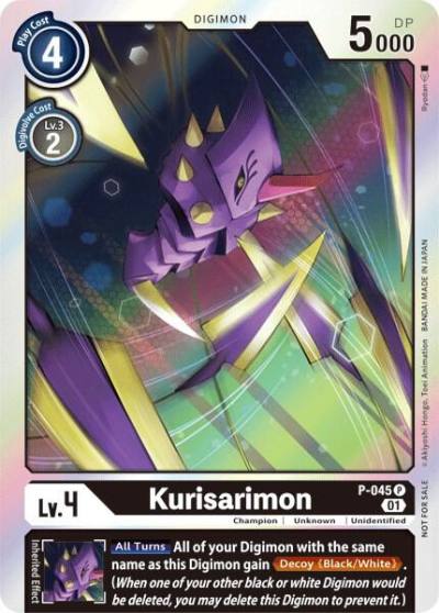 Kurisarimon P-045 P Digimon Promotion Cards Digimon card