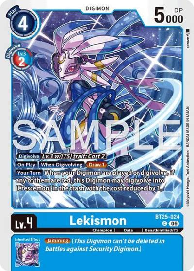 Lekismon BT25-024 C Dual Revolution Digimon card