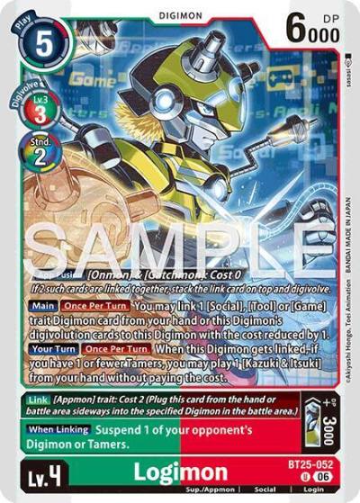Logimon BT25-052 U Dual Revolution Digimon card