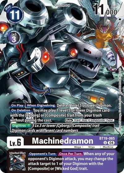 Machinedramon BT19-065 U Release Special Booster 2.0 Digimon card