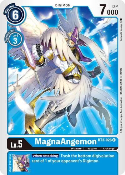 MagnaAngemon BT3-026 C Release Special Booster 1.5 Digimon card