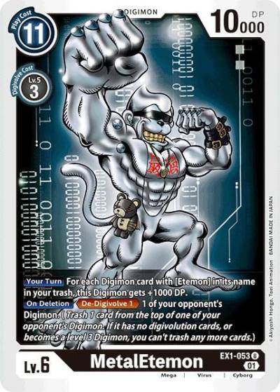 MetalEtemon EX1-053 U Classic Collection Digimon card