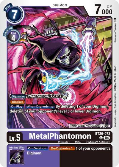 MetalPhantomon BT20-073 C Release Special Booster 2.5 Digimon card