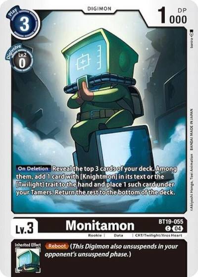 Monitamon BT19-055 C Release Special Booster 2.0 Digimon card