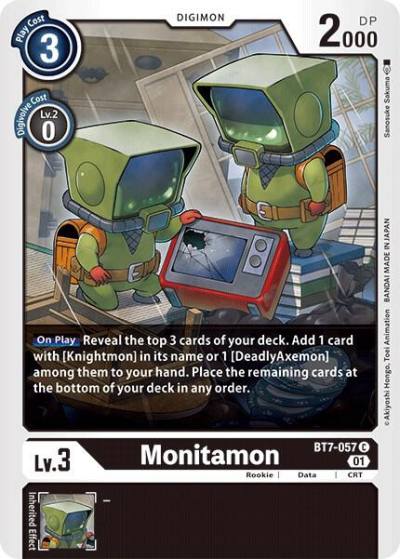 Monitamon BT7-057 C Next Adventure Digimon card