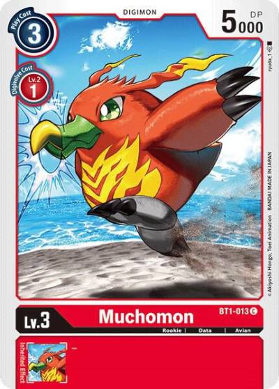 Muchomon BT1-013 C Release Special Booster 1.0 Digimon card