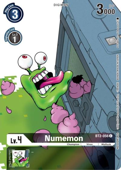 Numemon 25th Special Memorial Pack BT2-056 C Release Special Booster 1.0 Digimon card
