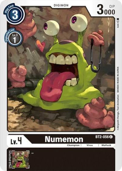 Numemon BT2-056 C Release Special Booster 1.0 Digimon card