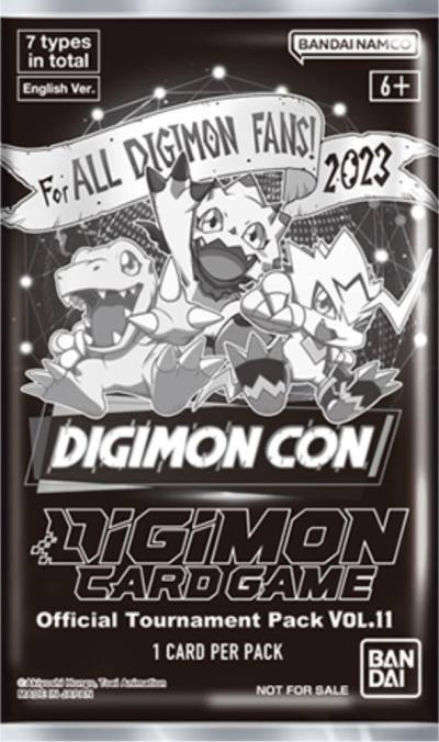 Official Tournament Pack Vol11  Digimon Promotion Cards Digimon card