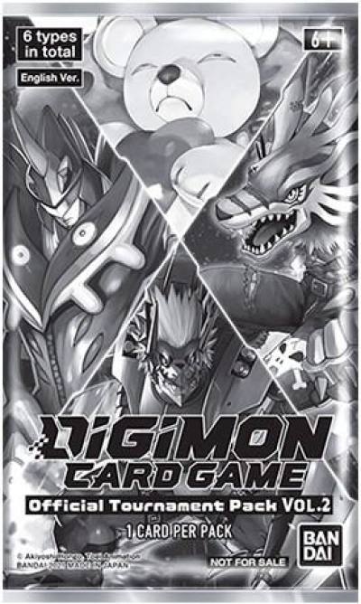 Official Tournament Pack Vol2  Digimon Promotion Cards Digimon card