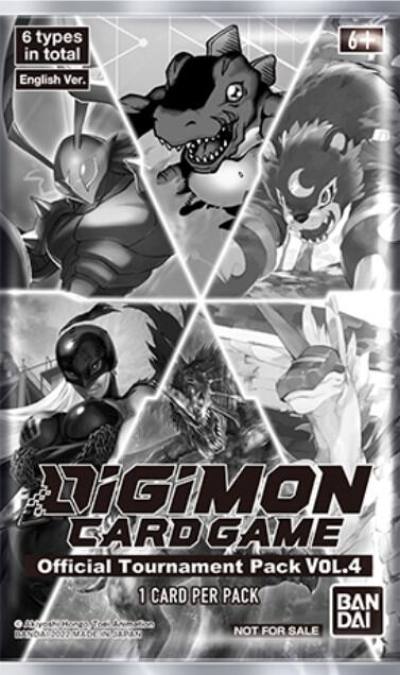 Official Tournament Pack Vol4  Digimon Promotion Cards Digimon card