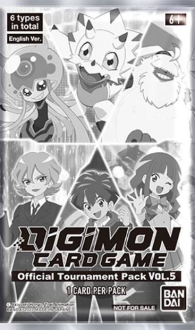 Official Tournament Pack Vol5  Digimon Promotion Cards Digimon card