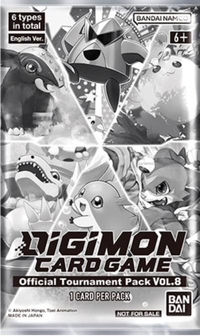Official Tournament Pack Vol8  Digimon Promotion Cards Digimon card