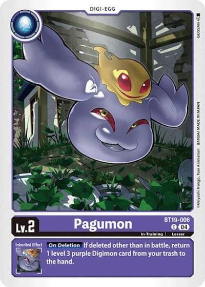 Pagumon BT19-006 C Release Special Booster 2.0 Digimon card
