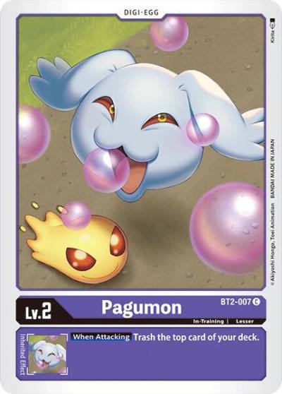 Pagumon BT2-007 C Release Special Booster 1.0 Digimon card