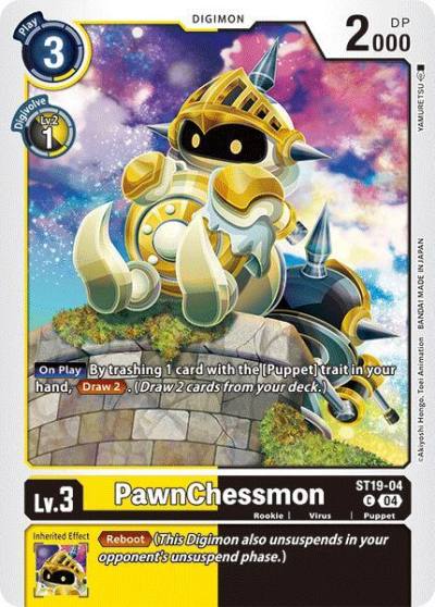 PawnChessmon ST19-04 C Starter Deck 19: Fable Waltz Digimon card