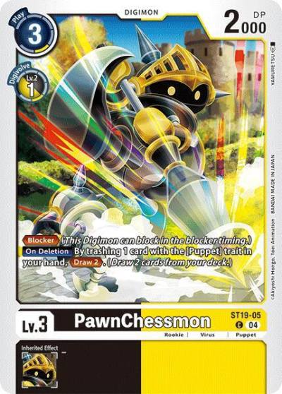 PawnChessmon ST19-05 C Starter Deck 19: Fable Waltz Digimon card