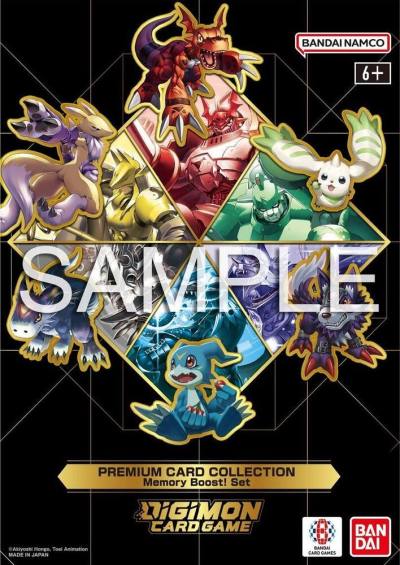 Premium Card Collection Memory Boost Set Sealed Promotional Bundle  Digimon Promotion Cards Digimon card