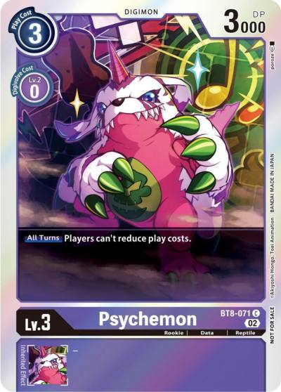 Psychemon Winner Pack Royal Knights BT8-071 C New Awakening Digimon card