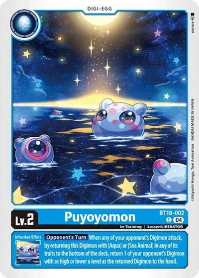Puyoyomon BT19-002 C Release Special Booster 2.0 Digimon card