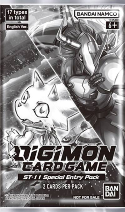 ST 11 Special Entry Pack  Xros Encounter Digimon card