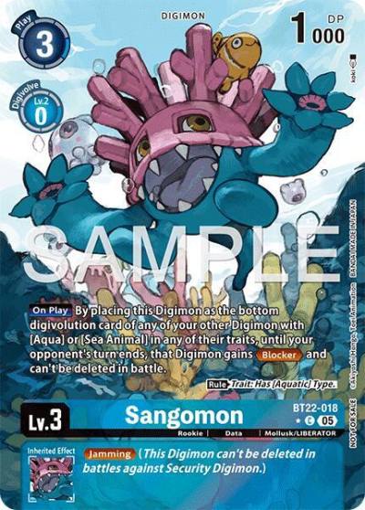 Sangomon Box Topper BT22-018 C Cyber Eden Digimon card