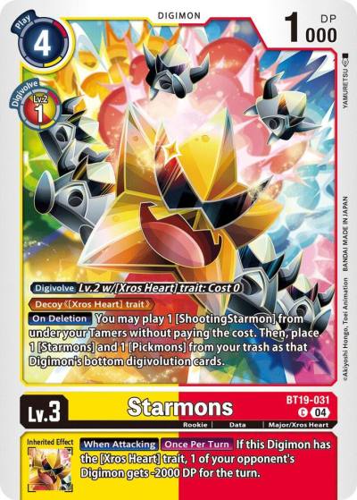 Starmons BT19-031 C Release Special Booster 2.5 Digimon card