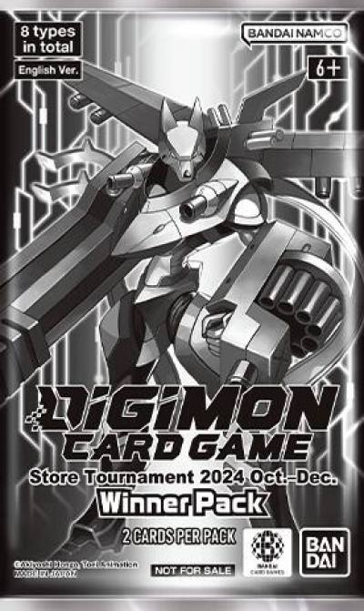 Store Tournament 2024 Oct Dec Winner Pack  Digimon Promotion Cards Digimon card