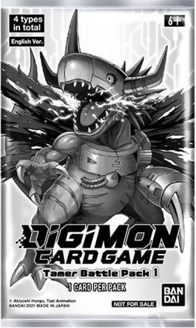 Tamer Battle Pack 1  Digimon Promotion Cards Digimon card
