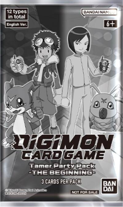Tamer Party Pack The Beginning  Digimon Promotion Cards Digimon card