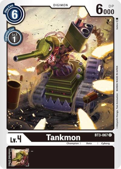 Tankmon BT3-067 C Release Special Booster 1.5 Digimon card