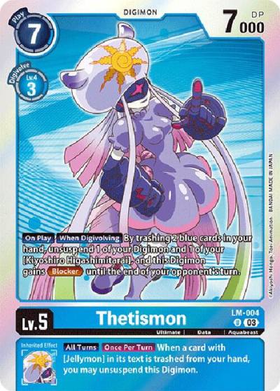 Thetismon English Exclusive LM-004 U Exceed Apocalypse Digimon card