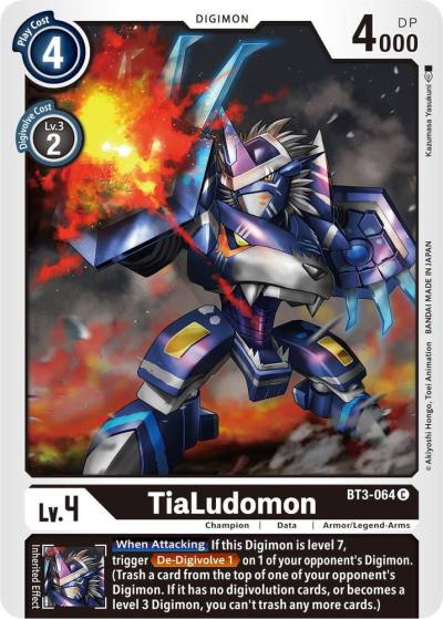 TiaLudomon BT3-064 C Release Special Booster 1.5 Digimon card