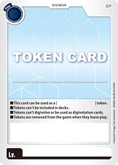 Token Card  Digimon LIBERATOR Digimon card