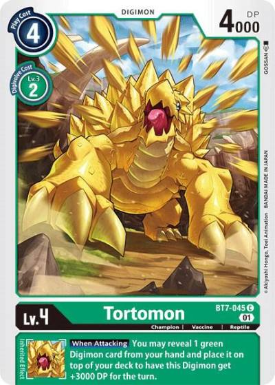 Tortomon BT7-045 C Next Adventure Digimon card