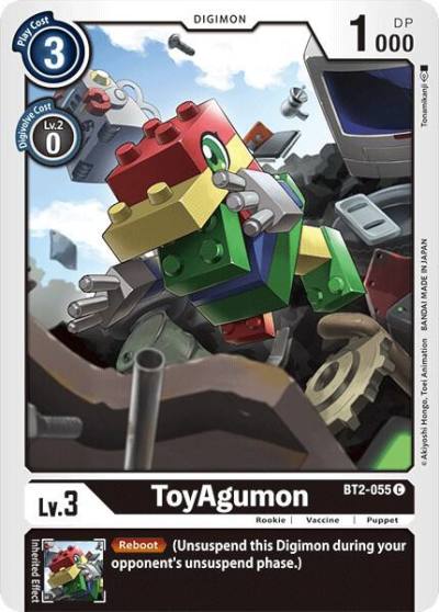 ToyAgumon BT2-055 C Release Special Booster 1.0 Digimon card